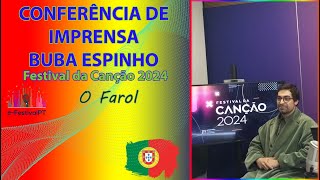 Buba Espinho | Conferência de imprensa SF2 Festival da Canção