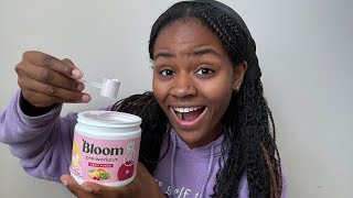 I tried Bloom Nutrition’s Pre Workout | My Honest Review