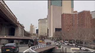 Trump en route to the New York County Courthouse