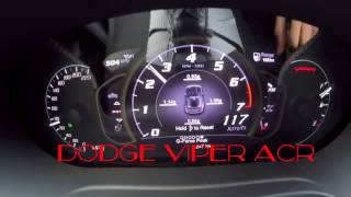 Speed Car Test Dodge Viper ACR Acceleration 120-280