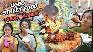 Famous UGBO STREET FOOD in Tondo, Manila! | Food Hug: The Fam Vlog