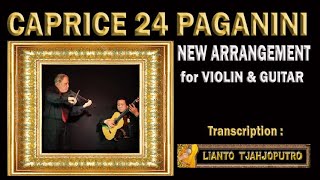 CAPRICE 24 VIOLIN & GUITAR - Lianto Tjahjoputro & Robert Brown - Paganini