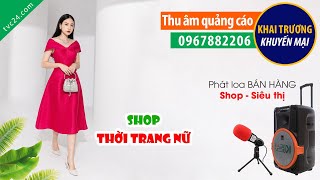 Thu âm Quảng cáo khai trương Shop thời trang nữ Ruby