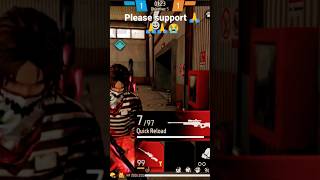 #shorts I am awm King 👑 | Sniper gun very fast playing 👿👿 #freefire #trending #viral #youtubeshorts