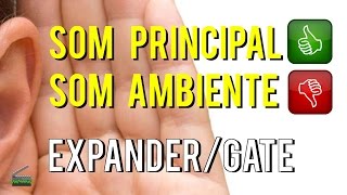 Expander/Gate para filtrar ruído ambiênte