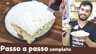 BOLO GELADO DE CÔCO super fofinho e fácil de fazer