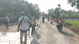 Kondisi Terkini Perbaikan Jalan Raya Gabugan Sumberlawang Sragen || Terimakasih DPU Sragen 🙏