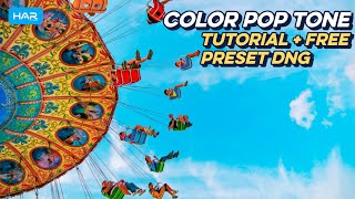 Amazing Color Pop Tutorial Lightroom Mobile + Free Preset DNG