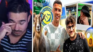 REAKTION auf ELI VERSUCHT CRISTIANO RONALDO ZU TREFFEN!😱❤️ SAUDI ARABIEN XXL VLOG mit Anton🔥