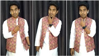 Kurta Pajama With Nehru Jacket Review And Unboxing Video l Real Review Youtube Channel