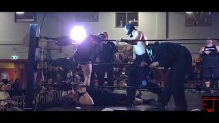 Rock Solid Wrestling  Krystal Moon & Markus Ryan & Mikey Jenkins vs Asher Benjamin & The Ninjas