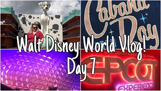 CABANA BAY & FIRST EPCOT FOREVER|FLORIDA VLOGS 2019|DAY 7