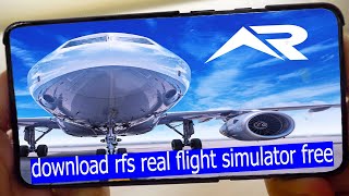 how to download rfs real flight simulator free