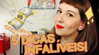 5 dicas infalíveis para juntar dinheiro! 💸