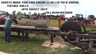 County Down Traction Engine Club Ltd 49th Annual Vintage Rally 10th August 2024