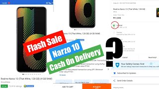 Realme Narzo 10 Flash Sale (Live Booking) With Debit Card | COD Available ?