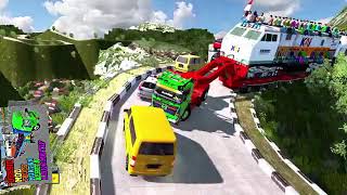 Truck Lokomotif Bawa Kereta Api GamePlay #2