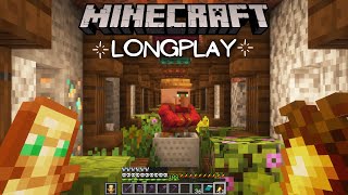 Minecraft Hardcore Longplay - Underground Villager Train (No Commentary) Relaxing Gameplay 1.20.1