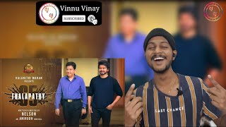 Thalapathy 65 by Sun Pictures | Thalapathy Vijay | Nelson | Anirudh | Reaction | Vinnu Vinay