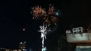 Fireworks over Asiatique Bangkok