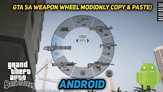 Gta Sa Weapon Wheel Mod Android | Gta Sa Weapon Wheel Mod | Gta Sa Gta V Weapon Wheel Mod | Gta Sa