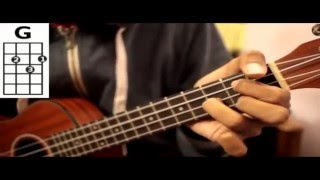 dil amar-full ukulele tutorial with chords & cover (bangla)