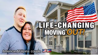 INIWAN NA SI BYANAN|WELCOME TO OUR YOU HOME #filipinamarriedtoforeigner #lifeinusa #MovingOUt