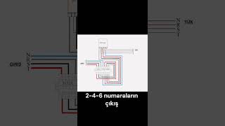 Trifaze Sayaç Bağlantısı - trifaze sayaç - sayaç bağlantısı - elektrik saat bağlantı