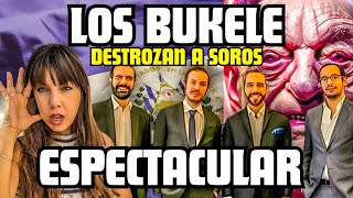 LOS HERMANOS BUKELE HUNDEN A PERIODISTAS DE SOROS ¡COLOSAL!