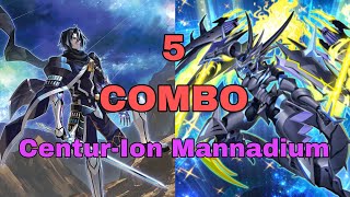 [Master Duel] 5 CENTUR-ION MANNADIUM COMBOs With Visas Samsara | Part 18