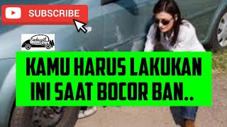 Lakukan Ini saat Bocor atau Pecah Ban di Jalan Tol