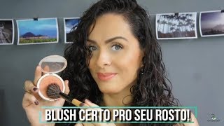 DICA INFALÍVEL PRA ACERTAR O BLUSH - DICAS DE BELEZA! Por Vanessa Machadoa