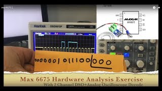 ESP32 and Arduino - MAX 6675 Hardware analysis with a Hantek 2 channel  DSO