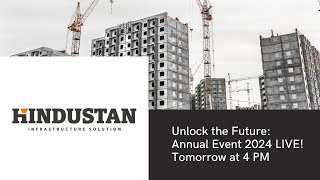 Join Us LIVE for Hindustan Infrastructure Solution Annual Event 2024!