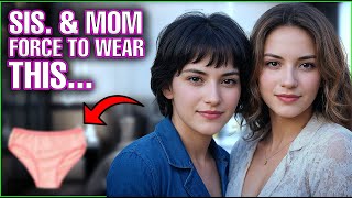 Step MOM & Sister Forced Me To Dress In Public Then** l Crossdressing Stories l #transwomen