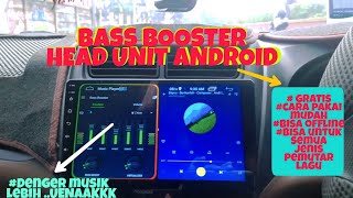 #aplikasi audio head unit  CARA MURAH MENINGKATKAN SUARA AUDIO MOBIL