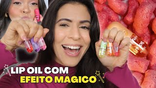 RESENHA: LIP OIL MAGIC LUA E NEVE - Lábios coradinhos  + Fragrância de frutas