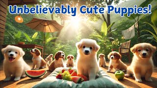 Ultimate 4K Puppies Cuteness: Heartwarming Play & Adventure with Adorable Puppies and Young Animals