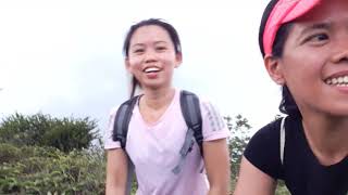 the satisfied faces of hikers in high junk peak