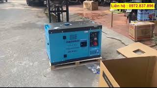 Test Máy Phát Điện 3 Pha 8Kw YM11000-T3