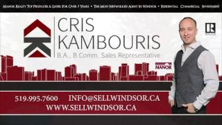 1545 VOLLANS, SOUTH  WINDSOR, ON N9H 2M9 - Cris Kambouris of Manor Windsor Realty LTD.