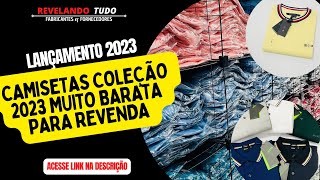 Camisetas coleção 2023 muito barata para revenda 🟢