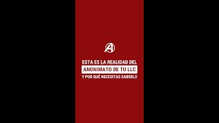 Este es realmente el "ANONIMATO" de las LLC que no es lo que te cuentan.