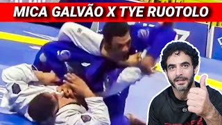 Mica Galvão X Tye Ruotolo (Mundial 2022) - react/breakdown com Felipe Siqueira