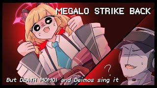 Megalo Strike Back but DEATH MOMOI and Deimos sing it 【FNF/ Blue Archive / Madness Combat】