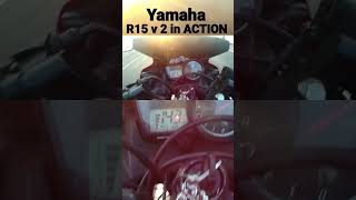 Yamaha R15 v2  #yamaha #yamhar15 #highway #ride #irashikhare #trending