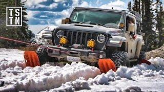 Deep Snow At 7000ft Stops The 800HP Demonator!