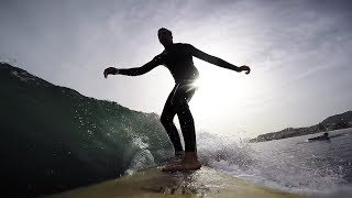 Surf en Málaga (22/4/2018)