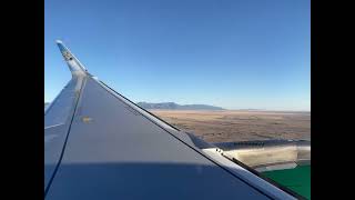 Frontier Airlines A320neo Landing Albuquerque ABQ