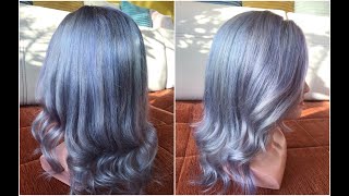 Silver Purple Hair / Srebrno Fioletowe Włosy / Arctic Fox Hair Color